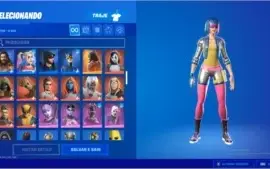 Conta Fortnite 102 skins compradas todas as seasons + galaxy