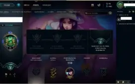 Conta League of Legends Plat 3