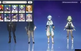 CONTA GENSHIN IMPACT - DILUC + OUTROS 4* [RANK 10]
