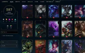 Conta Lol 287 Skins, Full Acesso.