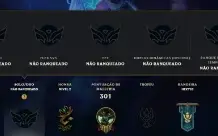 Conta LOL - Level 166 - 30 skins - Ex-Bronze