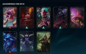 Conta LOL - Level 166 - 30 skins - Ex-Bronze
