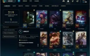 Conta prata 4 com 70 champs e 45 skins  (MAIN TOP / JG),