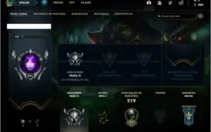 Conta prata 4 com 70 champs e 45 skins  (MAIN TOP / JG),