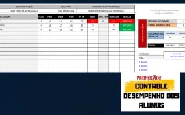 Planilha Controle Desempenho dos Alunos