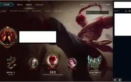 League of Legends - Conta