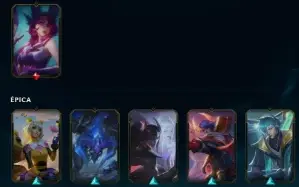 Conta League of Legends Full Acesso - 155 champs e 183 Skins