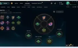 Conta de LOL, level 50, 54 campeões e 12 skins