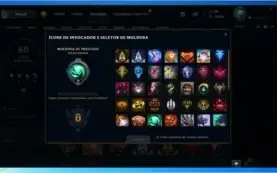 Conta de LOL, level 50, 54 campeões e 12 skins