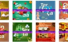 Arquivos PSD Supermercados editáveis para photoshop