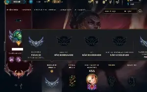 Prata 3 com 130 Champs e 195 Skins ( SUP / ADC )