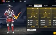 CONTA FREE FIRE - NIVEL 68 - FULL GEMADA