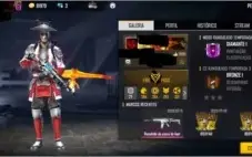 CONTA FREE FIRE - NIVEL 68 - FULL GEMADA