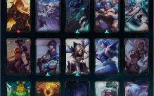 Conta  lol  gold 1 Quase todos os champs varias skins
