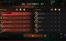 Conta Diablo Immortal lv214 920 ress 4640 cp