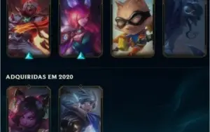 CONTA LOL DIAMANTE 1 MASTER SEASON PASSADA