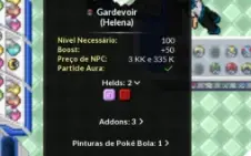 Conta PxG lvl 261 Vulcanic + itens