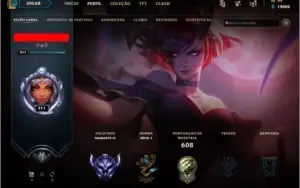 Conta League Of Legends Full champions, 119 skins, Diamante4