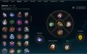 Conta gold 4 com todos campeões level 250