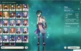 Account Genshin Impact AR 55. End Game.