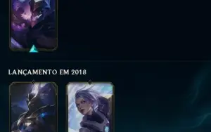 Conta League of Legends BR | Nível 491 | 64 Skins