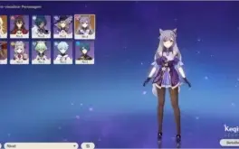 Keqing e Mona + Chongyun ( AR 7 SERVIDOR NA )