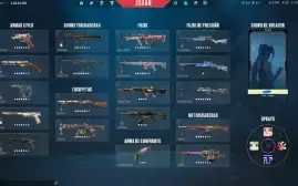Conta valorant todos skin chapions e +