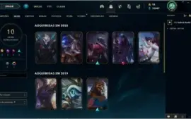Conta league of legends (lol) Platina 2