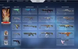Conta NFA Valorant, Level 93,5 Facas, Muitas skins