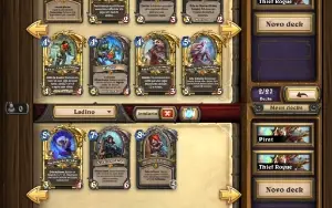 Hearthstone 59 lendárias mts douradas, ideal pra rogue