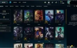 Conta gold 4 com 58% de winrate