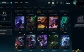 Conta gold 4 com 58% de winrate