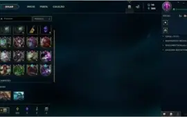 Conta league of legends platinum