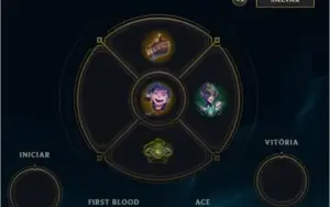 Conta de lol Plat 4