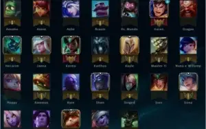 Conta de lol Plat 4
