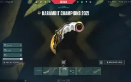 Conta Valorant Ascedente| Skin Karambit Champions 2021