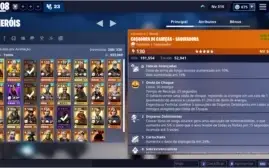 Comta Fortnite + Salve O Mundo Nvl 108.