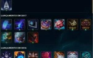 Conta LOL LVL 38 - Conta de 2013 Várias Skins Raras