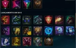 Conta LOL LVL 38 - Conta de 2013 Várias Skins Raras