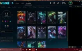 CONTA LOL OURO 4 100 PDL