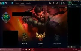 CONTA LOL OURO 4 100 PDL