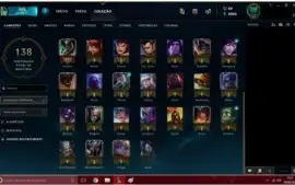 CONTA LOL OURO 4 100 PDL