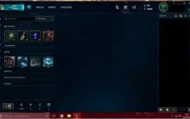 CONTA LOL OURO 4 100 PDL