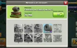 CONTA CLASH OF CLANS CV 8 - CC 5 FULL