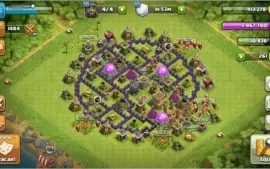 CONTA CLASH OF CLANS CV 8 - CC 5 FULL