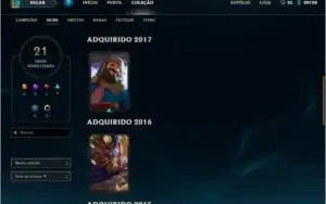 Conta com borda de ouro.