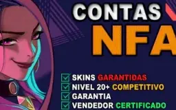 Contas Valorant Nfa - 1 A 100 Skin - Melhor Preço Do Mercado