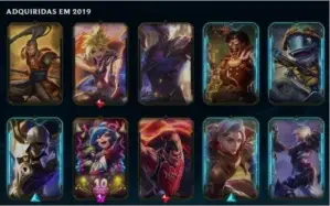 Vendo Conta de LOL ouro 2 - 88 skins