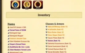 Conta de aqw com member :D