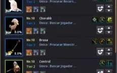 CONTA BLACK DESERT SA - 3 PERSONAGENS LV 61